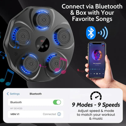 Fitness Punch™: Interactive Music Boxing Trainer™