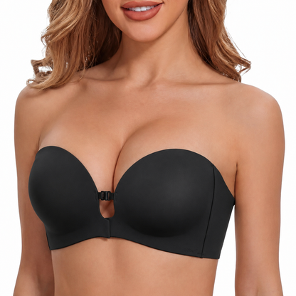 VYLORRA Seamless Strapless Push-Up Bra