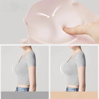 VYLORRA Seamless Strapless Push-Up Bra